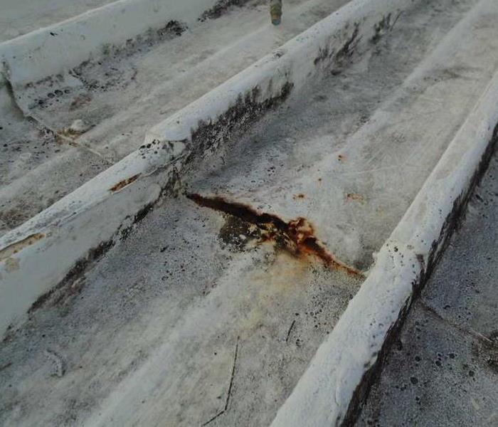 Rust on the roof of a Deerfield Beach, FL home.